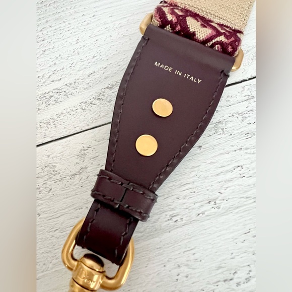 Christian Dior Oblique Shoulder Bag Strap With Ring - Picture 3 of 9